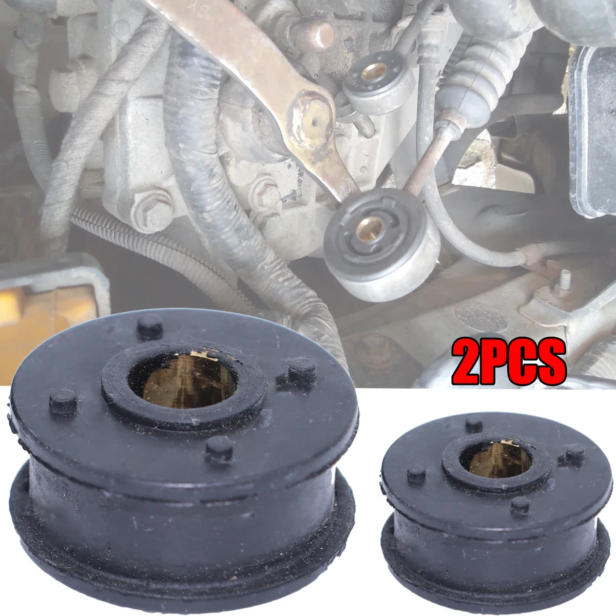 

2X для Lifan 620 Solano, сменная втулка, ручная коробка передач, рычаг переключения передач, кабели, тяга, ремонтный комплект шарнира