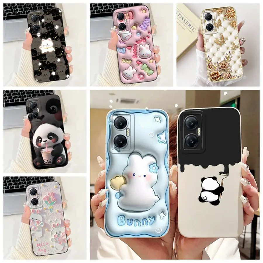 For Infinix Hot 20 Case X6826 Cartoon Soft Silicone Cover Hot20 hot 5G X666 Matte Len Proective Phone Fundas