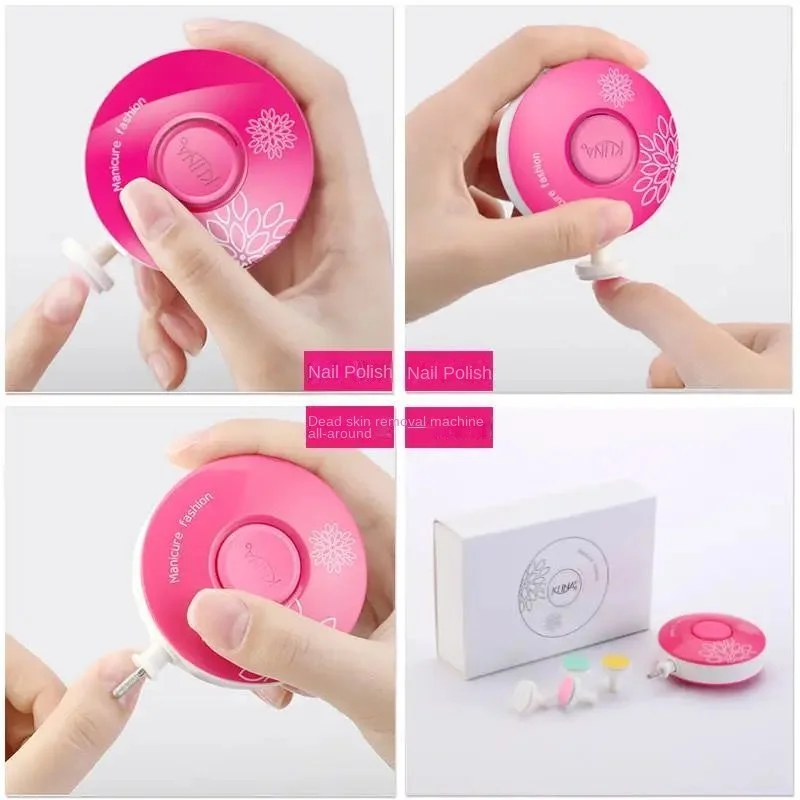 Электрический детский триммер для ногтей инструмент полировки набор гигиены