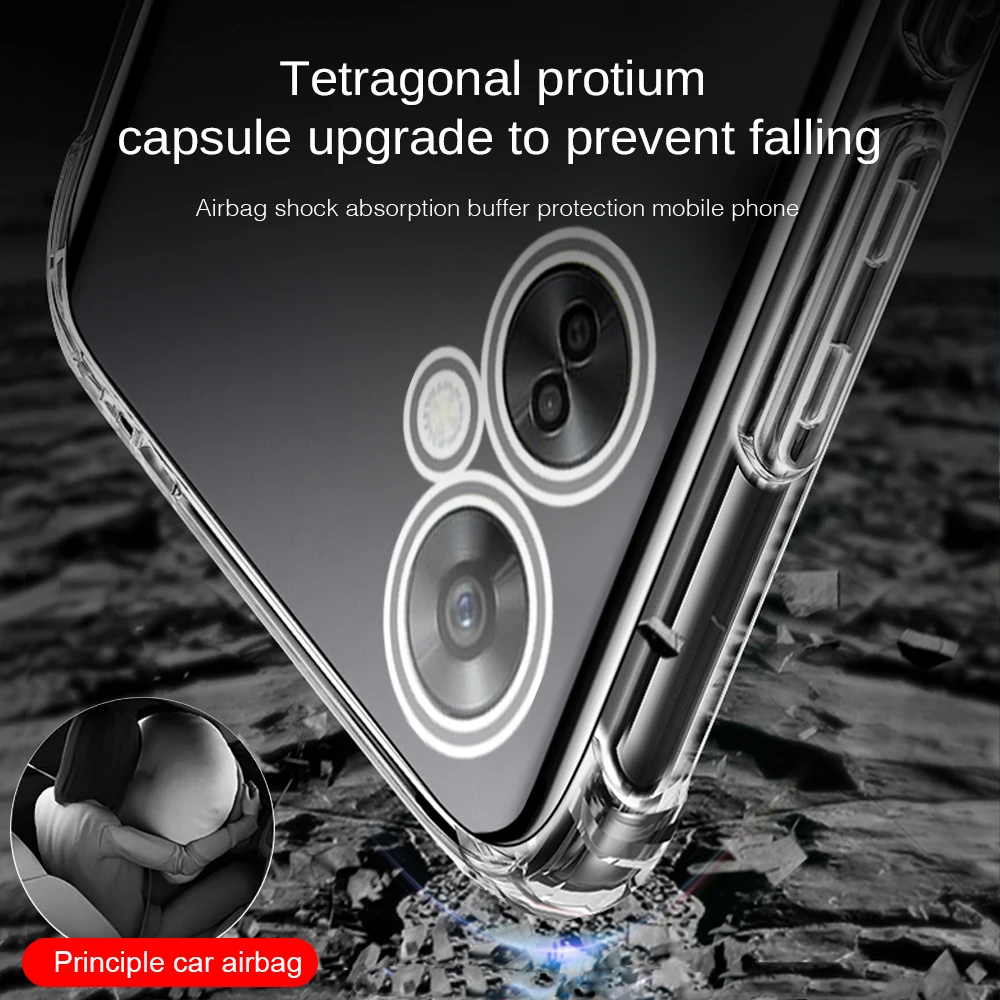 Прозрачные подушки безопасности с защитой от падения для OnePlus Nord CE 3 Lite 3Lite чехол