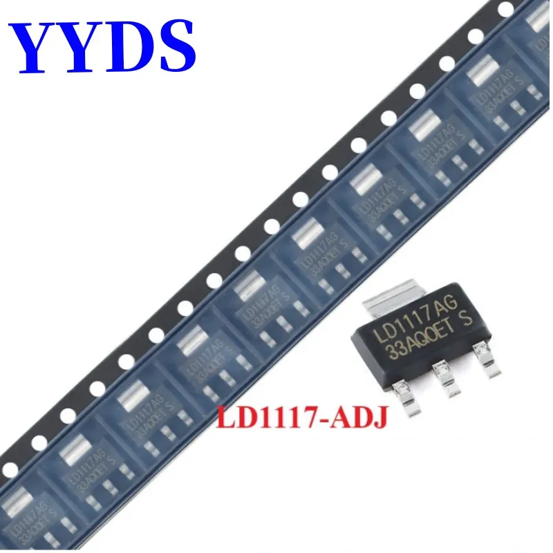 50 шт./партия, LD1117A, LD1117, 1117A