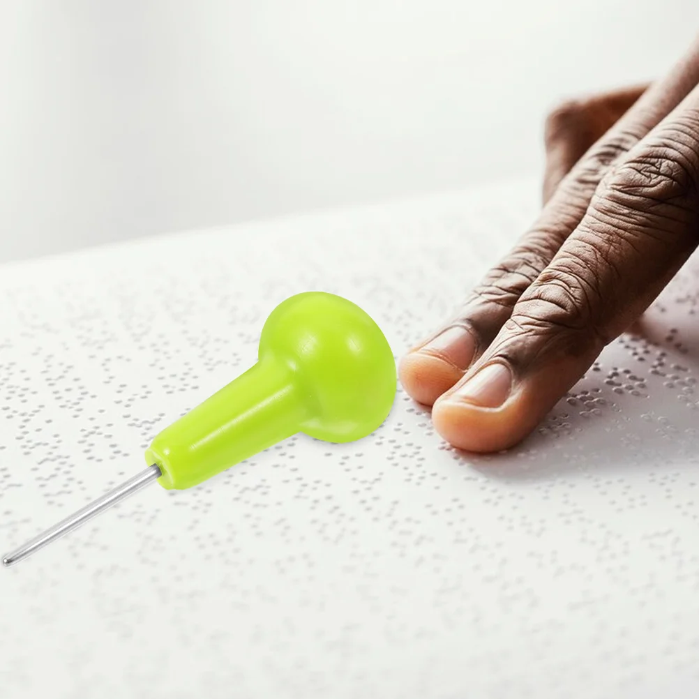 2 шт. ручка для письма Braille инструмент слепых писателей школьные принадлежности