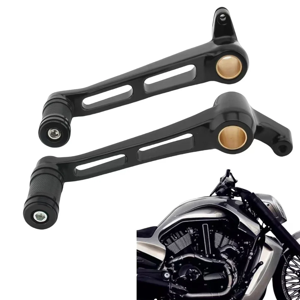 Фото Для Harley Davidson Night Rod VRSCD VRSCDX 2007-2017 специальный рычаг переключения передач мотоцикла вперед управления задний ножной тормозной рычаг №1