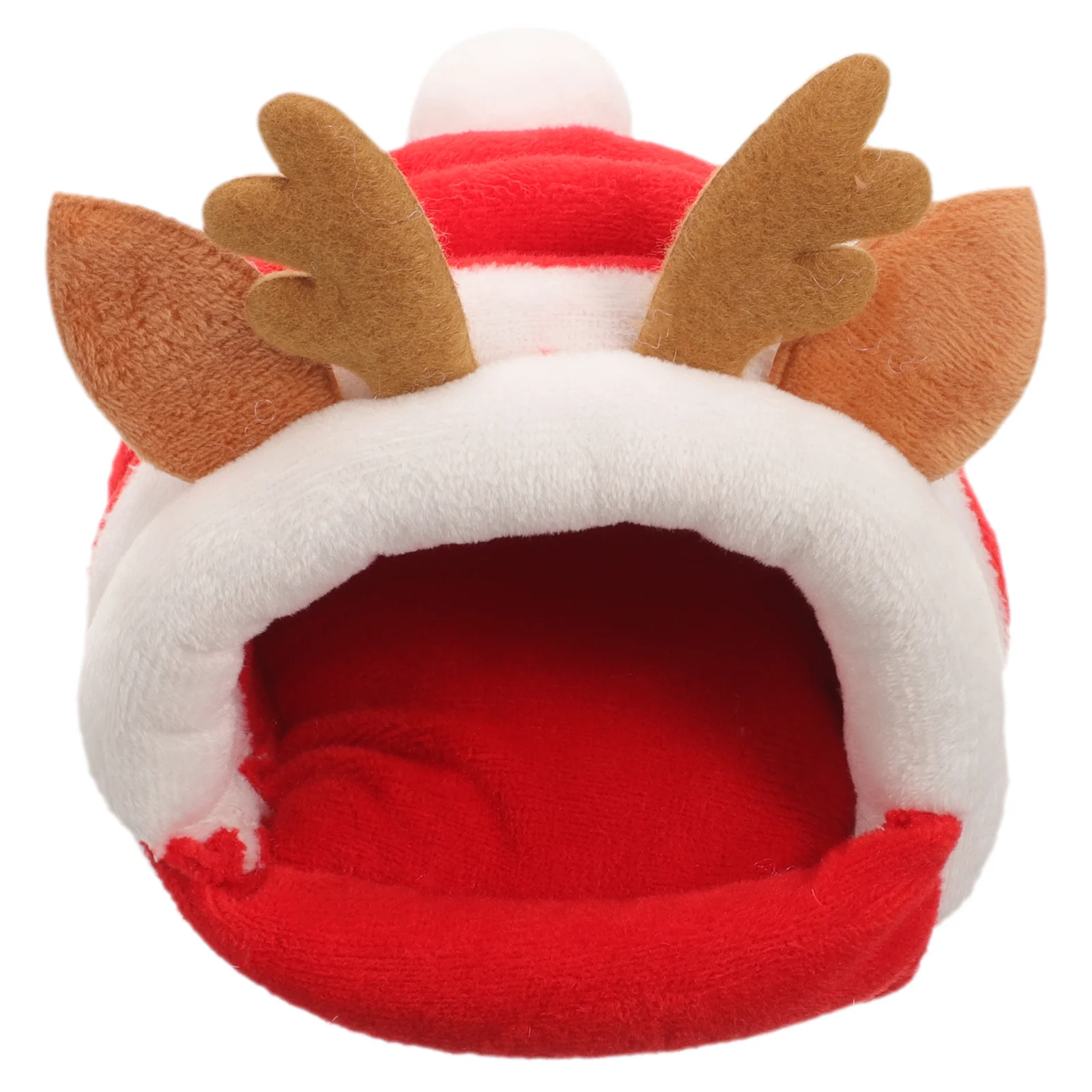 

Hamster Ornament Small Chinchilla House Hut Winter Hideouts Supply Sturdy Cotton Delicate