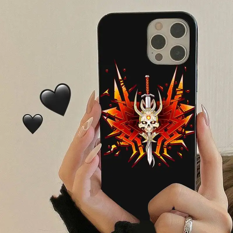 TOPLBPCS Doom Game Phone Case for iPhone 11 12 13 Mini Pro Max 8 7 6 6S Plus X 5 SE 2020 XR XS Funda Case
