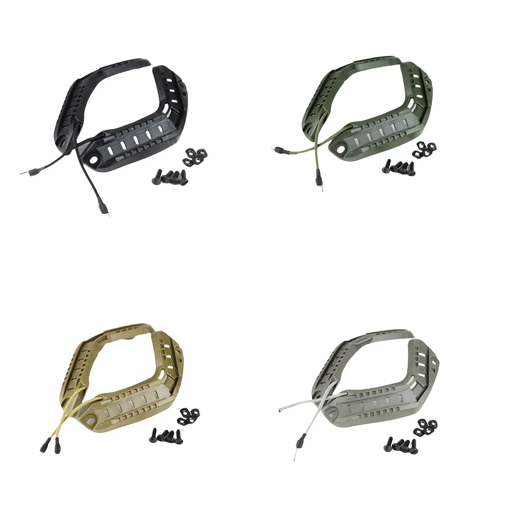 

Hunting Helmets Side Guide Rail Wear-resistant Portable Shooting Accessories Outdoor Safety Waterproof Rails Mount