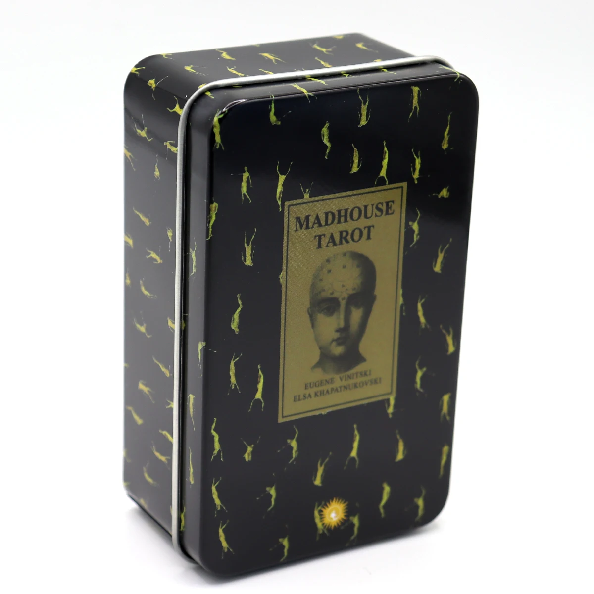 Железная коробка палуба Таро Madhouse в жестяной коробке таро с - Цена: 497.67