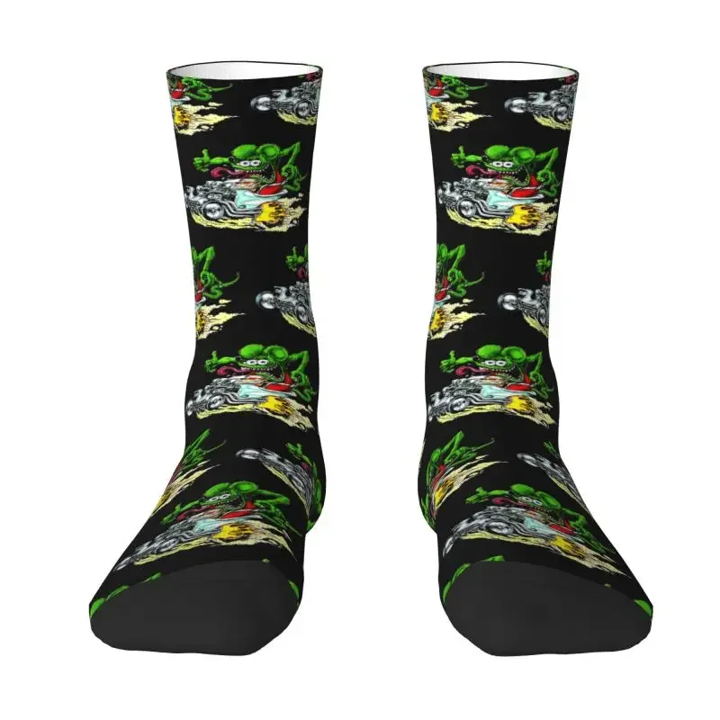 

Rat Fink Dress Socks Men Women Warm Fashion Animation Anime Cartoon Crew Socks