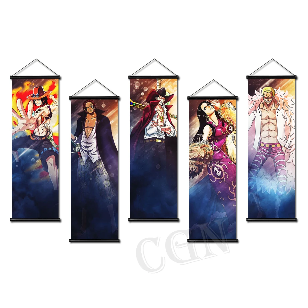 

Japanese Anime Canvas Painting One Piece Art Luffy Roronoa Zoro Wall Poster Bandai Print Mural Picture Living Room Home Decor