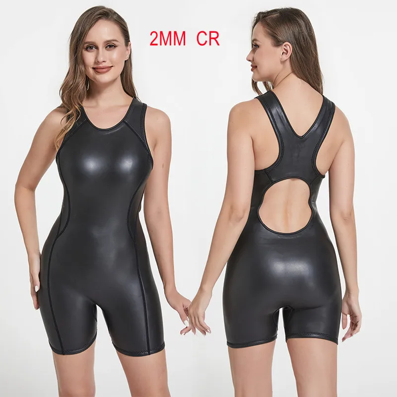 2MM CR Neoprene One Piece Professional Beach Diving Suit Scuba Water Sport Surfing Kayaking Spearfishing Snorkeling Swim WetSuit