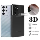 Защитная пленка из углеродного волокна для Samsung Galaxy S20 S21 Ultra S20 S10 Note 20 10 9 Plus A52s A21s A72 A51