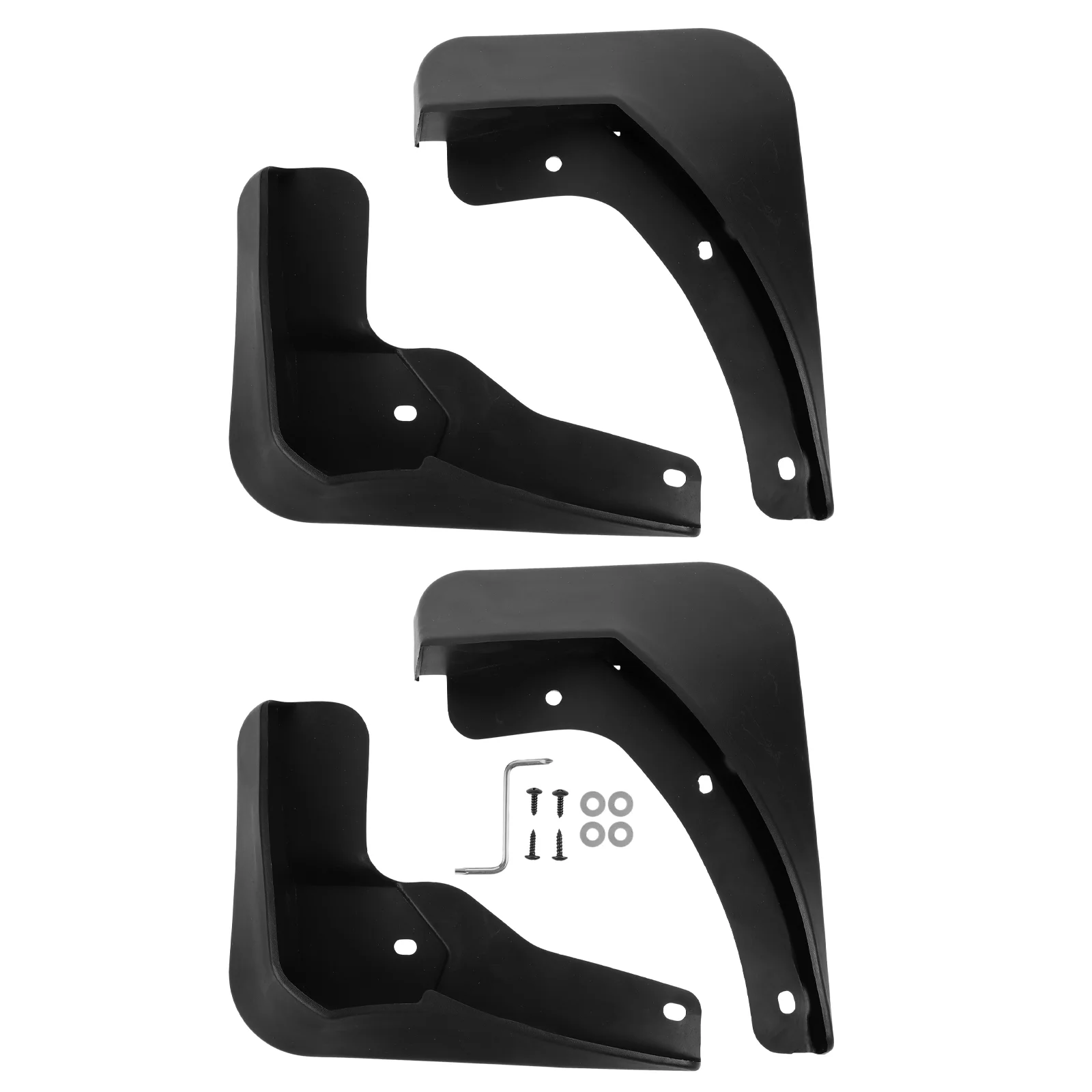 

4pcs Car Mudguards Universal Guards Car Accessories Automobile Wheel Protector Car Mud Flap Wheel Mud Flaps Truck Mud Flaps