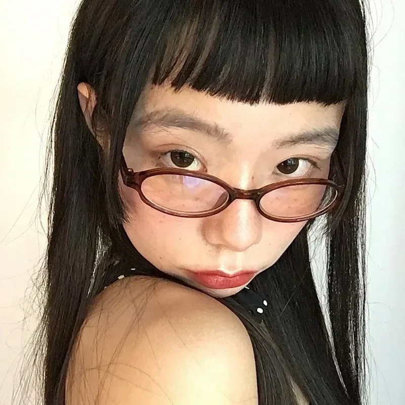 Овальные маленькие оправы Y2K