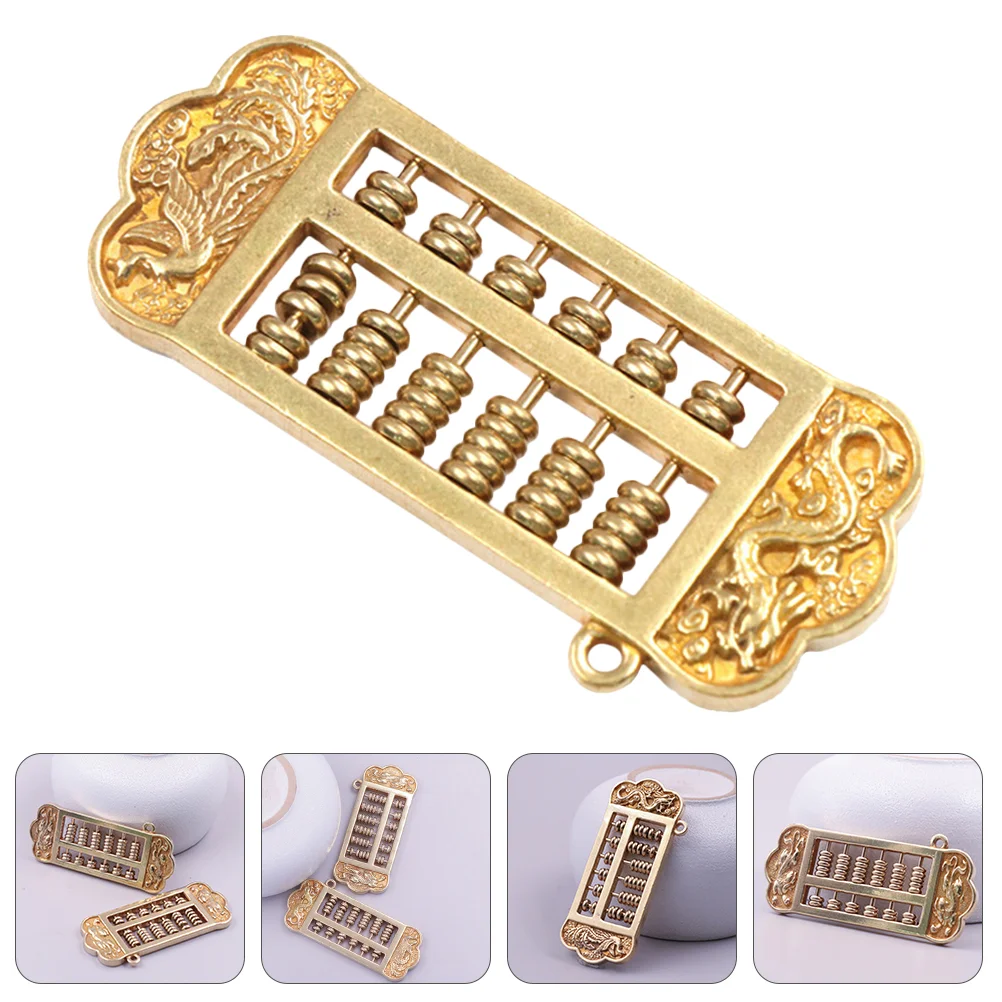 Подвеска-брелок с орнаментом Феникса латунная подвеска в виде Абака украшение