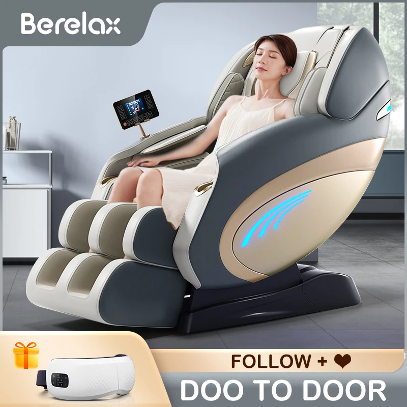 

Massage Chair Airbag Full Body Electric Heating Kneading Luxury Zero Gravity Recliner Massage Chair SL-Track Massage Chair
