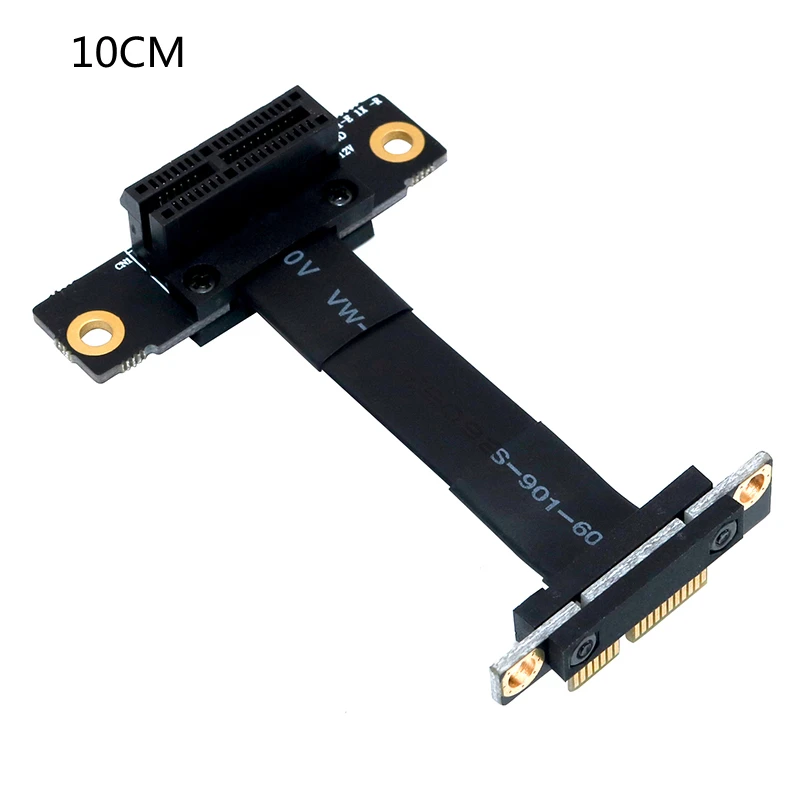 

Кабель расширения PCIE X1, двойной, 90 градусов, PCIe 3,0x1 до x1, 8 Гбит/с, PCI Express 1x