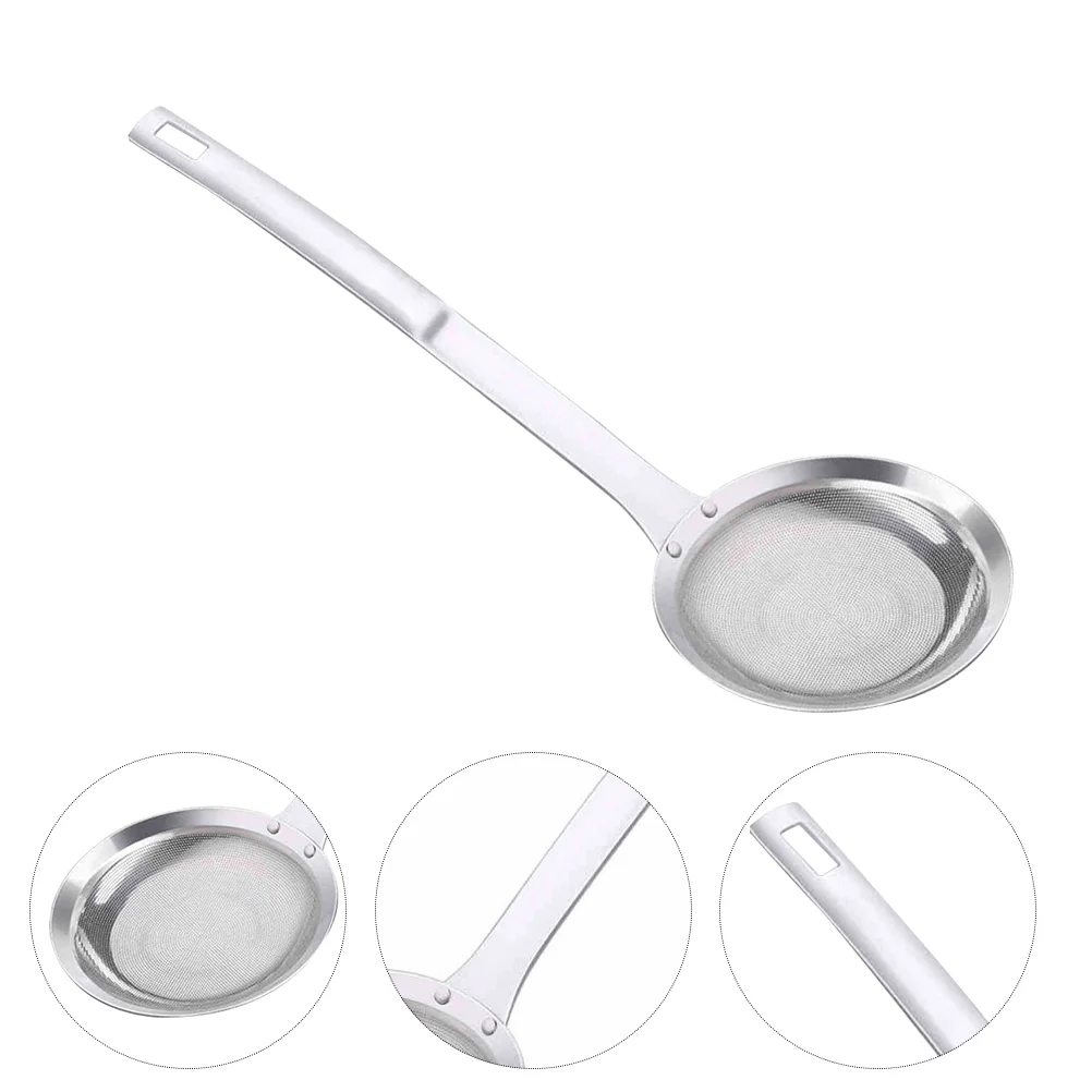 

Fine Mesh Strainer Stainless Steel Skimmer Spoon Sieve Strainer Strainer Strainers Tea Strainer for Pot Soup Oil