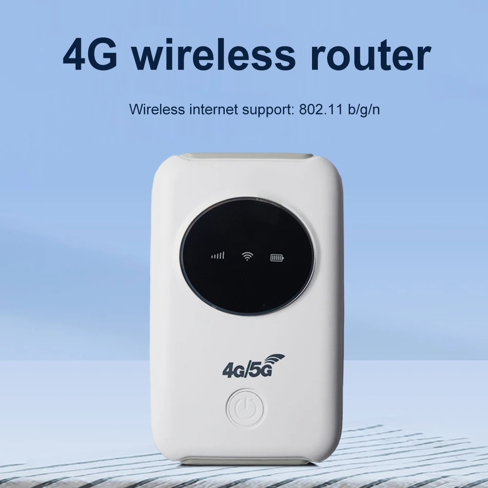 

4G Lte Router Portable Wireless WiFi Modem 3200mAh Mobile Broadband 150Mbps Outdoor Pocket WiFi Hotspot with SIM Card Slot