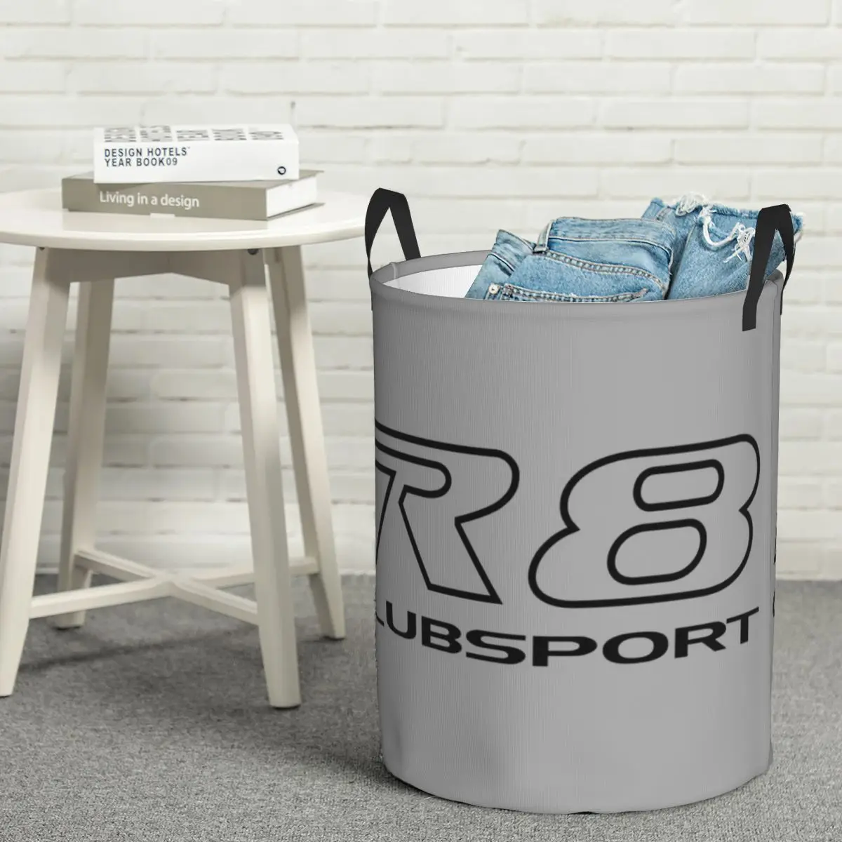 Круглая корзина для хранения R8 Clubsport водонепроницаемая одежды