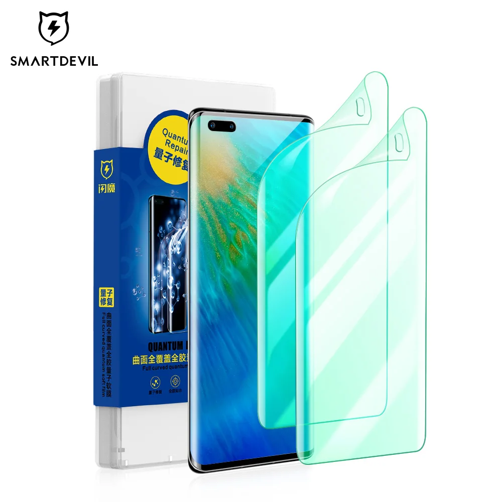 Защитная пленка SmartDevil для Huawei P40 Pro Plus квантовая с защитой от синего света полное