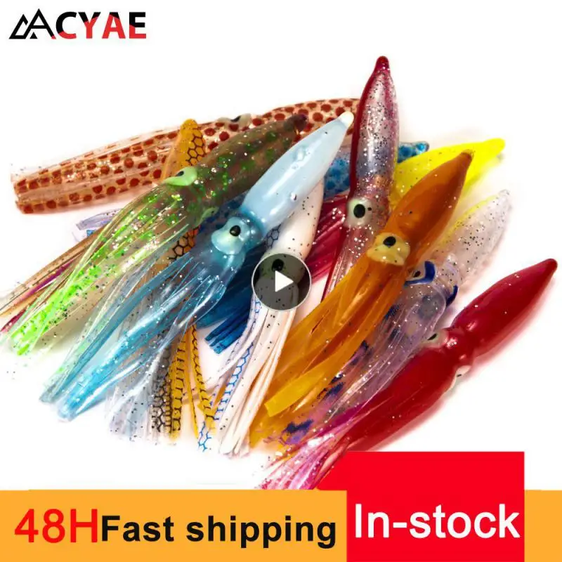 

Soft Lure Squid Skirts Octopus Artificial Lure Octopus Fishing Lure Bait Baits Fishing