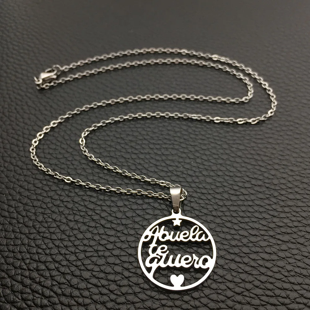 

Ожерелье из нержавеющей стали для пожилых женщин YP7008