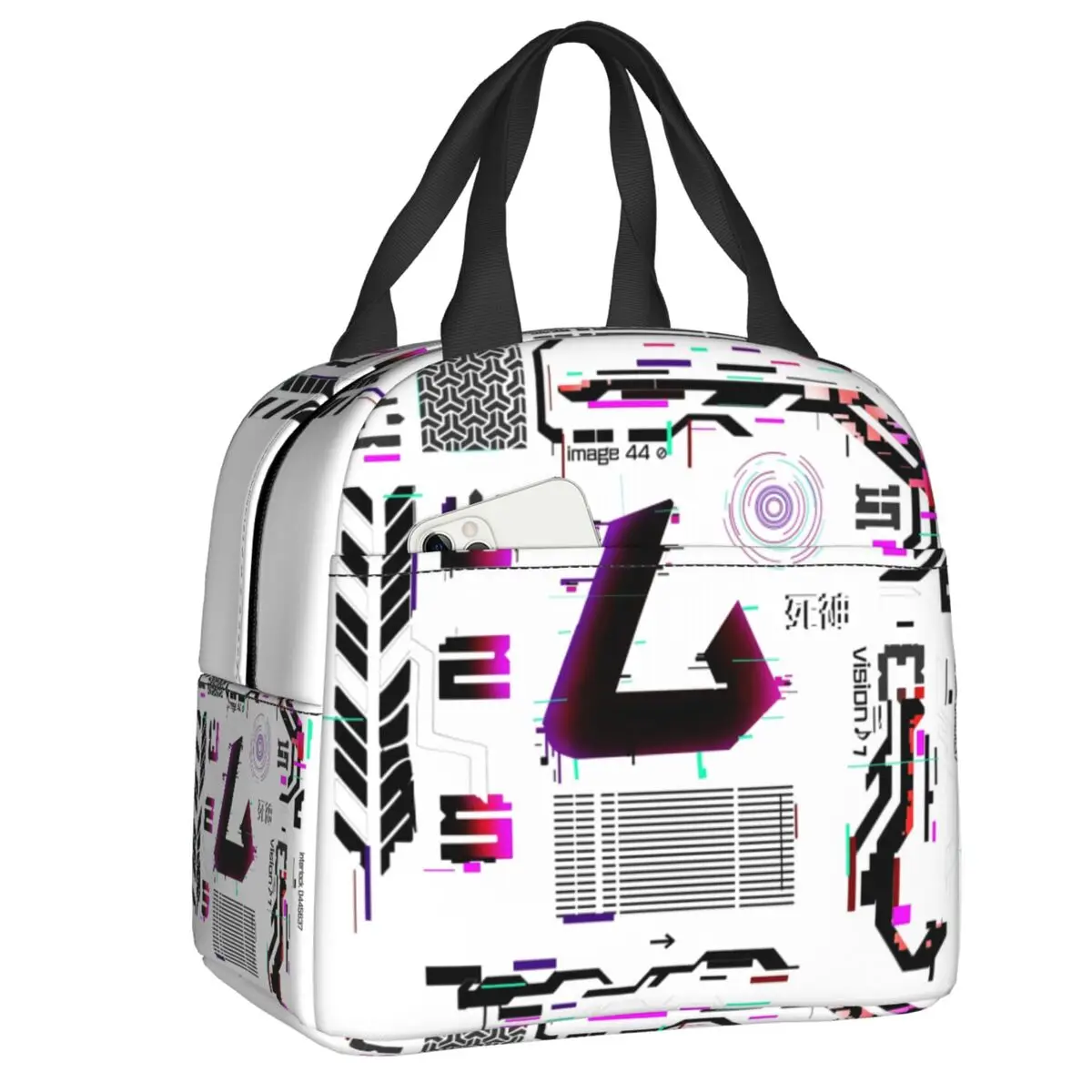 

Tokyo Future Tech Style Thermal Insulated Lunch Bags Women Portable Lunch Container for School Storage Food Box