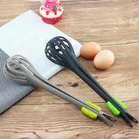 multi functional nylon egg beater with hanging holes combines egg whisk mixer egg beater 28cm kitchen accessory for food