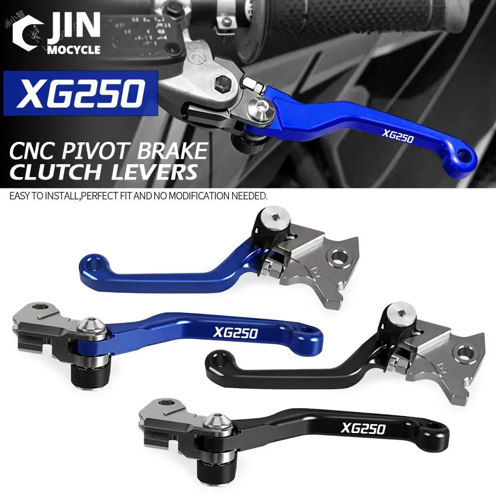 

Motorcycle Accessories Motocross Pivot Brake Clutch Levers Dirt Bike FOR YAMAHA XG250 TRICKER 2004 2005 2006 2007 2008 2009 2010