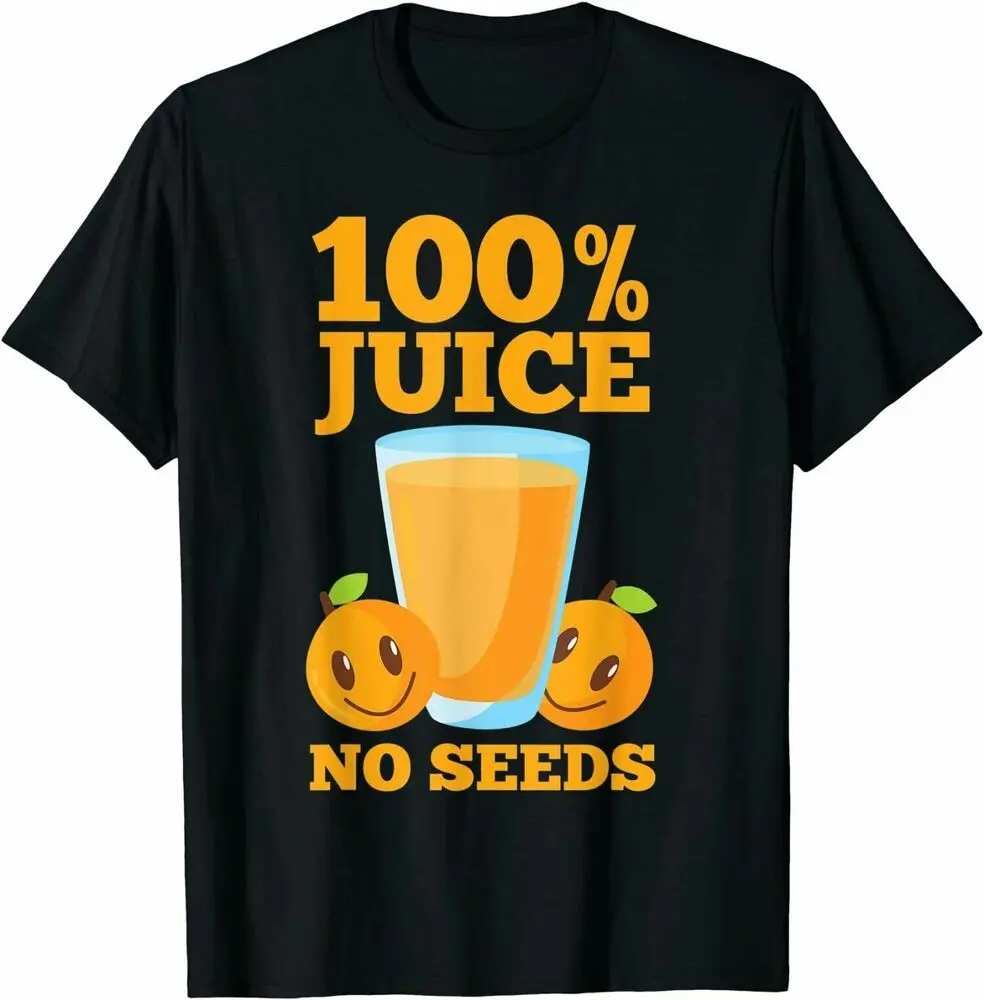 

Funny 100% Juice No Seeds, Funny Men'S Vasectomy Gift T-Shirt, Size M - 3Xl