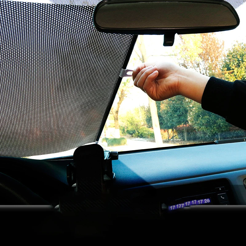 

Солнцезащитные занавески на лобовое стекло автомобиля, солнцезащитный козырек на лобовое стекло, защита от солнца, блокировка УФ лучей, охлаждение в автомобиле