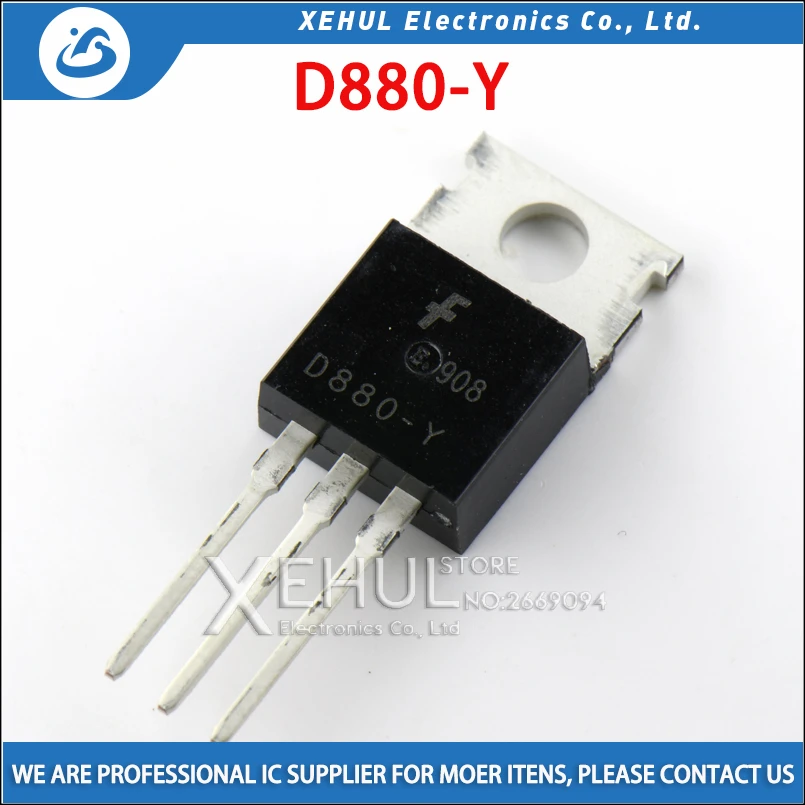 Рисунок 2 - транзистор 2SD880 D880 60 в/3A/30
