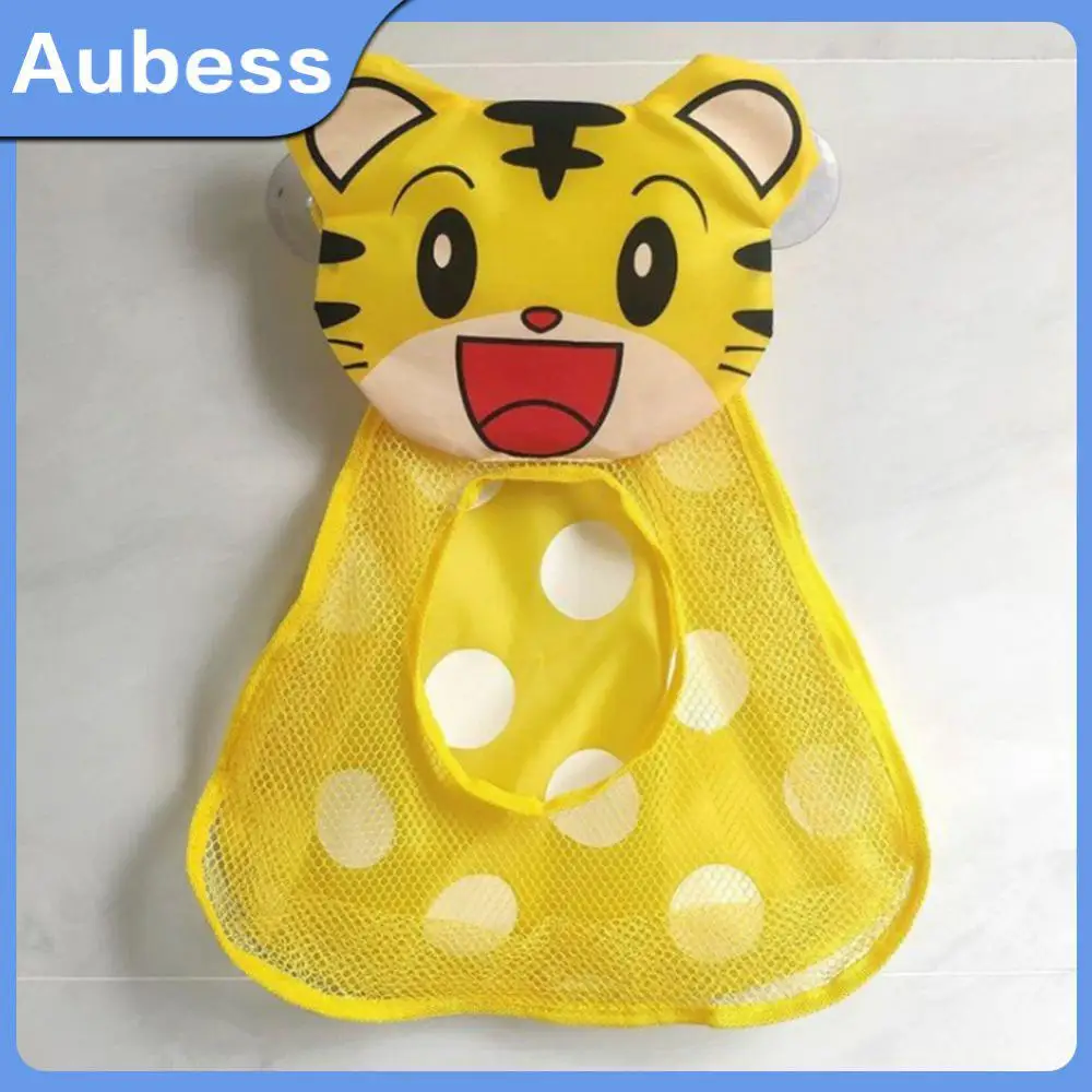 

Waterproof Durable Bathroom Toy Storage Bag Duck Frog Mesh Baby Bath Toys Storages Cute Hanging Bags Bath Game Bags Storage Bag