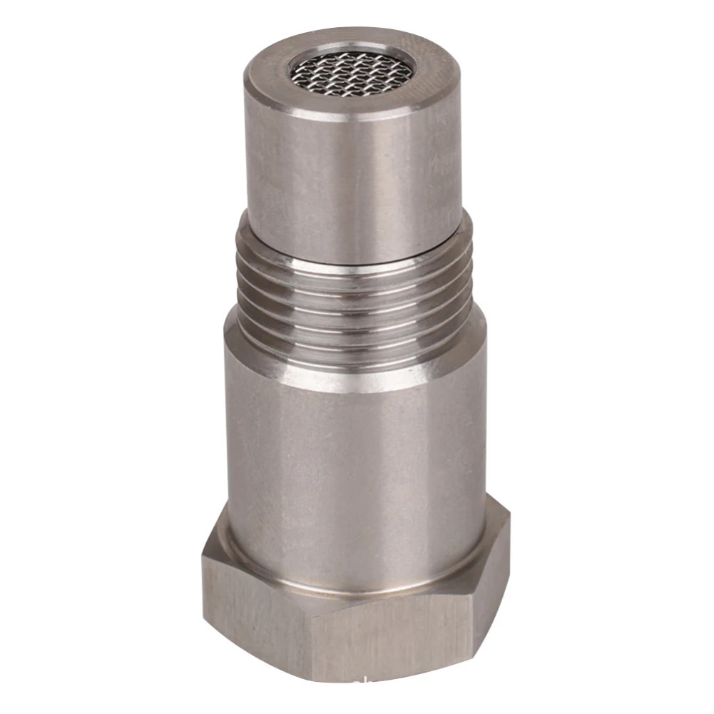 

O2 Sensor Adapter Fitting Stainless Steel Remove Fault Connector Oxygen Sensor Extension Spacer O2 Sensor Spacer Car Accessories