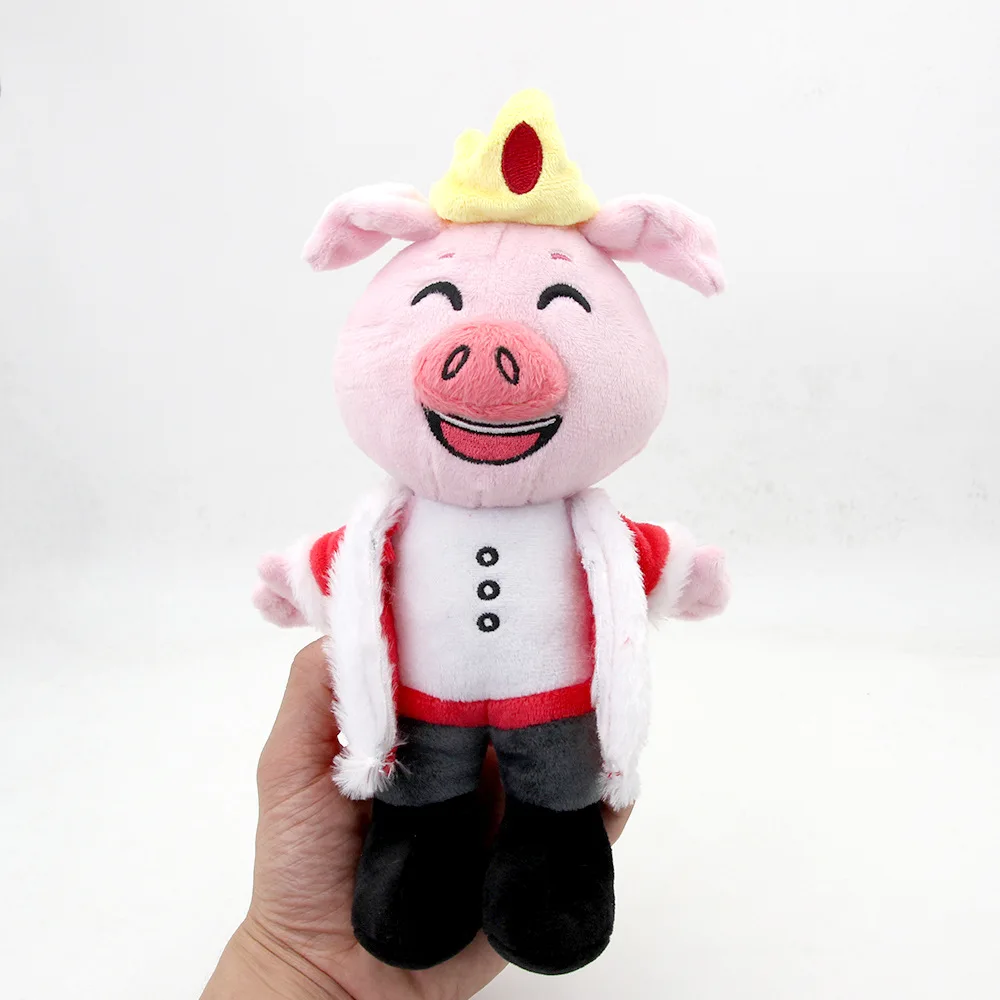 

Technoblade Plush Never Die 1ft Physical Front Plush Toys Anime Cute Soft Stuffed Squishy Pig Dolls For Kid Birthday Christmas