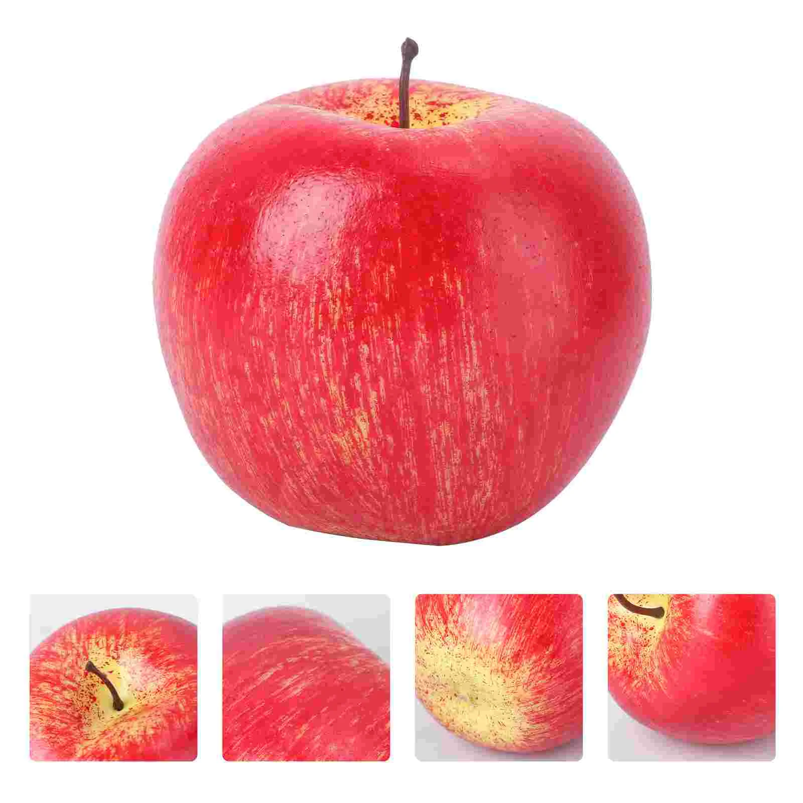 

Artificial Fruit Lifelike Realistic Fruit Fruit Photography Props Kitchen Wedding Decoration ( Red )