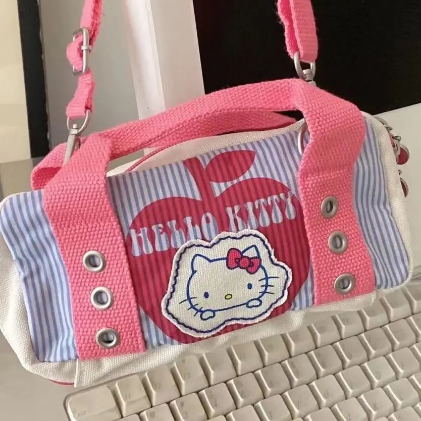 

Kawaii Sanrio 2022 New Trendy Bag Y2g Popular Fashion Rectangular Bar Bag Handbag Crossbody Shoulder Bag Kawaii Accessories