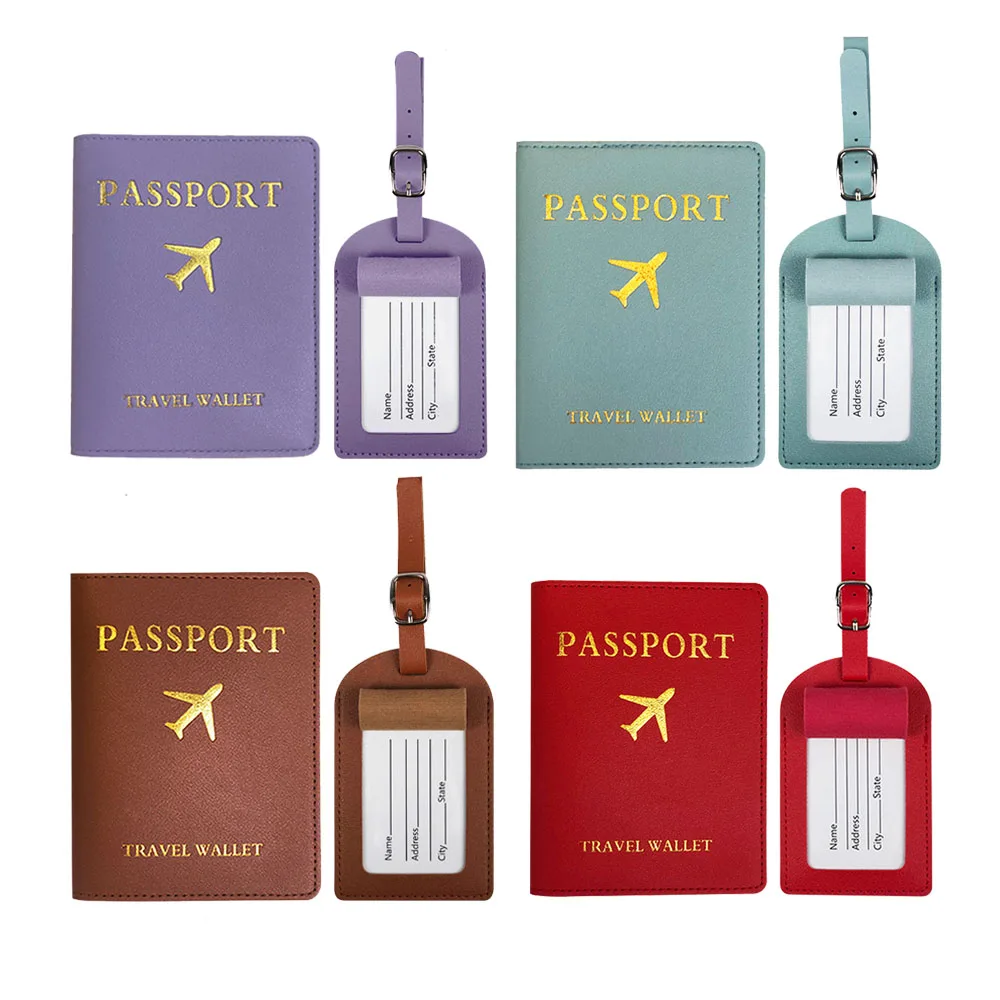 Tag Passport Cover Suitcase Name Id Address Holder Label Bag