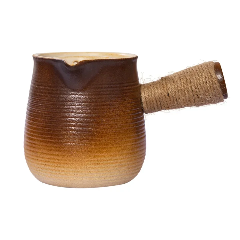 Глиняная плита заварочный чайник с ручкой для приготовления пищи в китайском