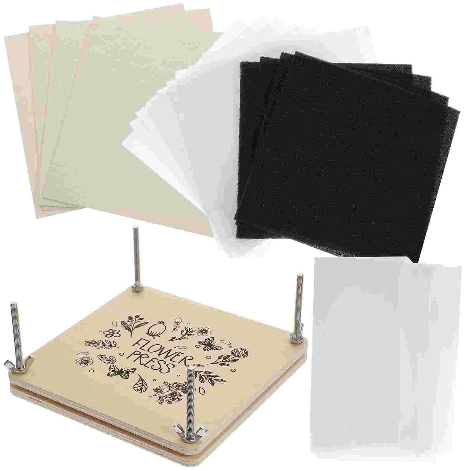 

Press Flower Leaf Dried Pressing Tool Plants Specimen Kit Flowers Tools Embossing Device Specialty