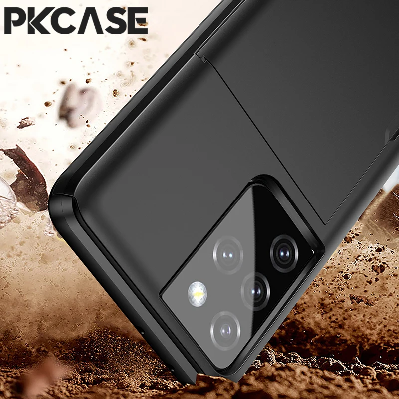 Фото Чехол-кошелек PKCASE с отделением для карт для Samsung S25 Edge S24 S23 FE S22 S21 FE Note 20 Ultra 10 Plus A55 A56 A36 A16 A17 Cover №5