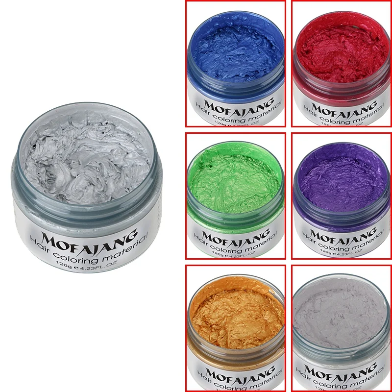 Wax Dye One-time Molding Paste Hair Dye Wax Make Up