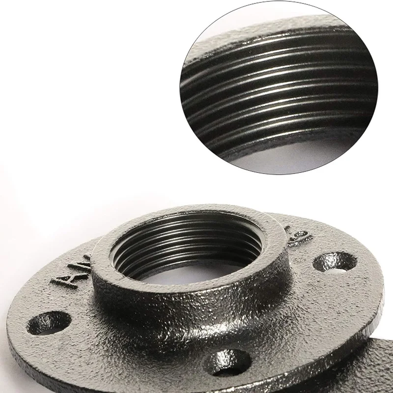 1/5 шт. фитинги для железной трубы настенное крепление напольные антикварные