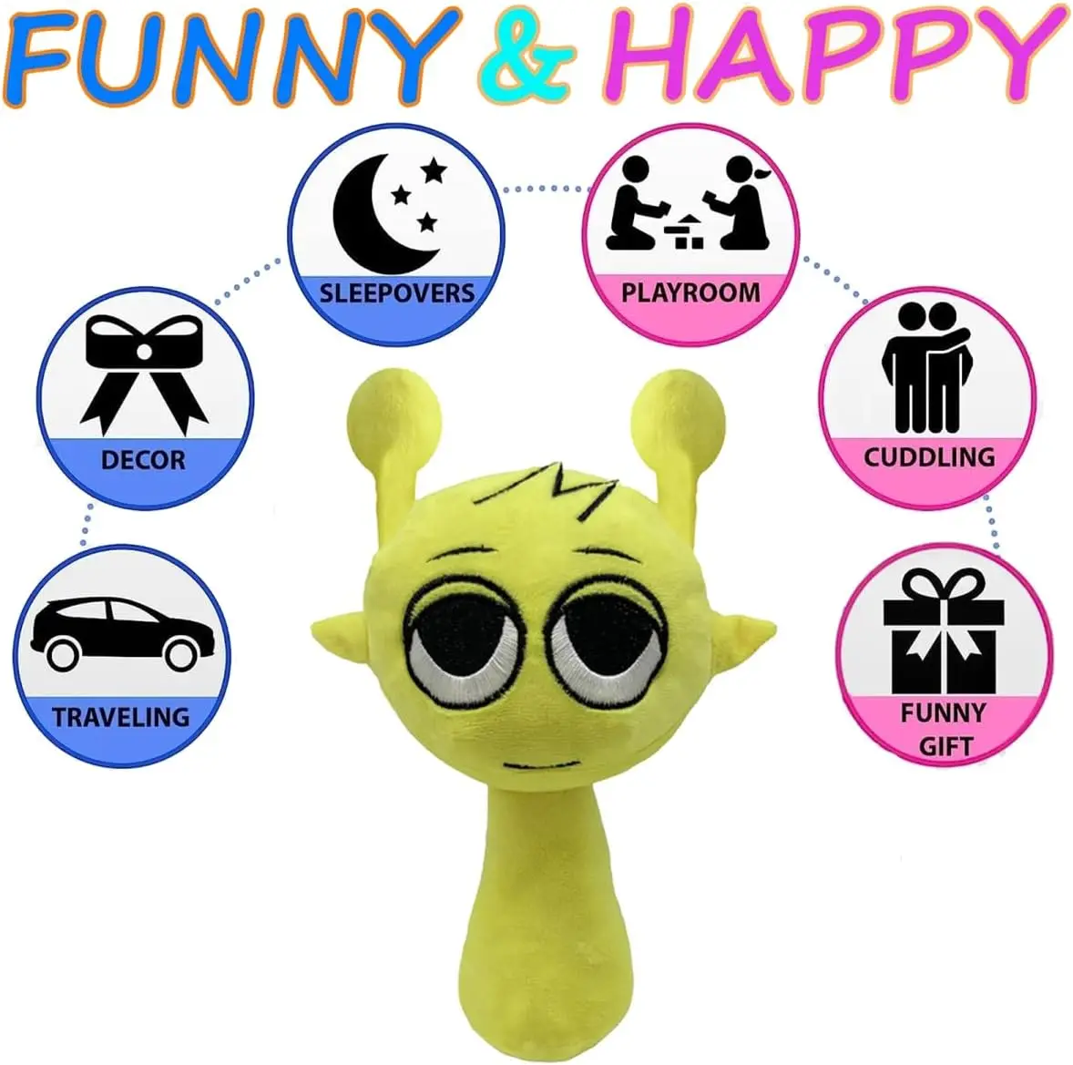 Плюшевая игрушка Sprunki 9 8 дюйма с мультяшной игрой для фанатов новая мягкая