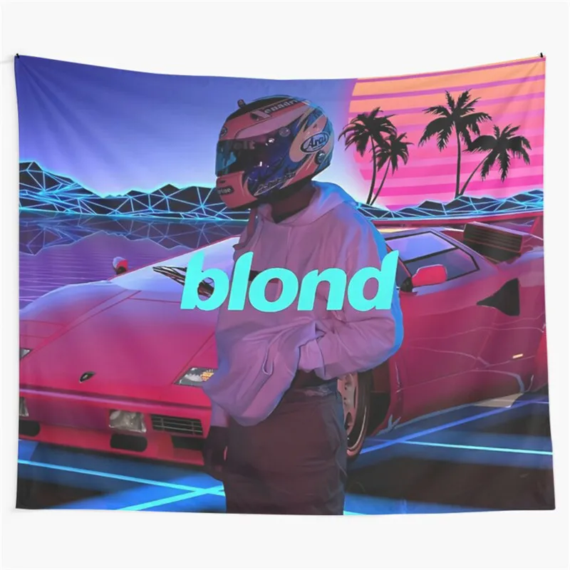 

Blonde Tapestry Retrowave Vaporwave Aesthetic Tapestry Wall Hanging Art Bedroom Living Room Decor Party Backdrop Sofa Blanket