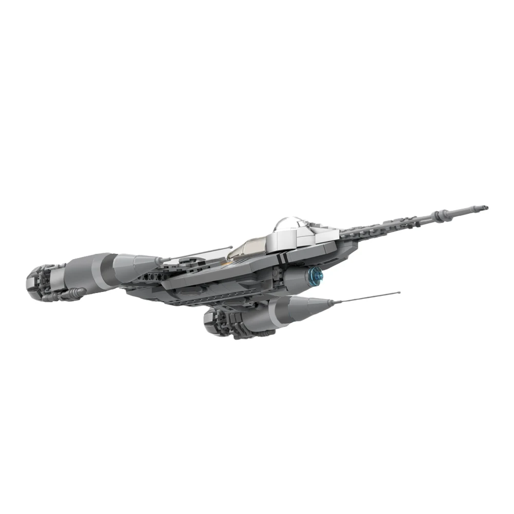 Конструктор MOC Space Wars N-1 Fighter набор строительных блоков для Naboo боевой самолет