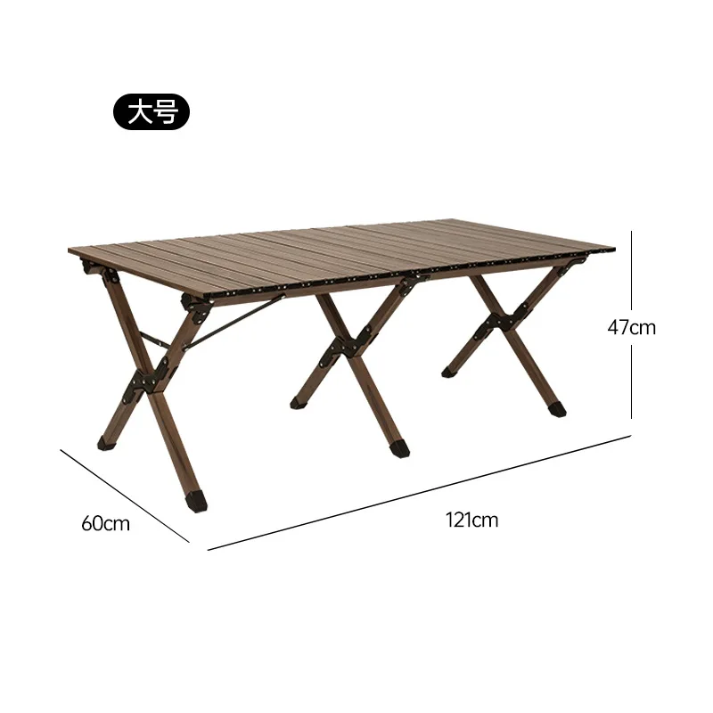 

Aoliviya Sh Новый Уличный портативный складной стол Qingshu стол из алюминиевого сплава для яиц стол для кемпинга круглый стол для пикника барбекю T