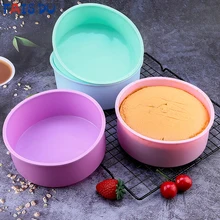 FAIS DU Round Silicone Mold Nonstick Baking Pan Layer Cake Mousse Fondant Cylinder Mould For Pastry Bakeware Kitchen Accessories