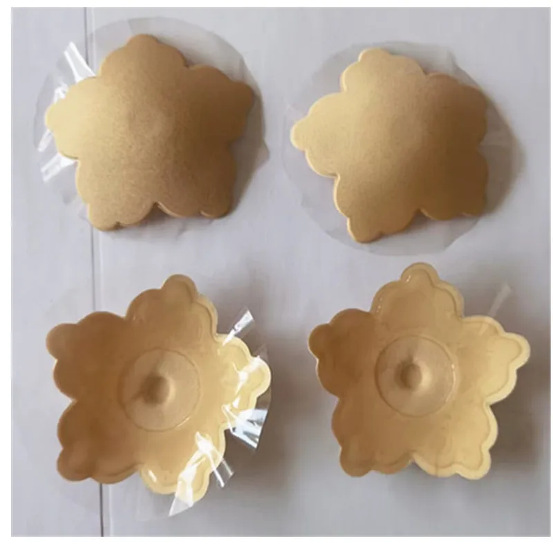 Nipple Cover Teat Hide Women Nipple Pasties Piece Breast Petals Invisible Bra Padding Chest Sticker Patch Covers