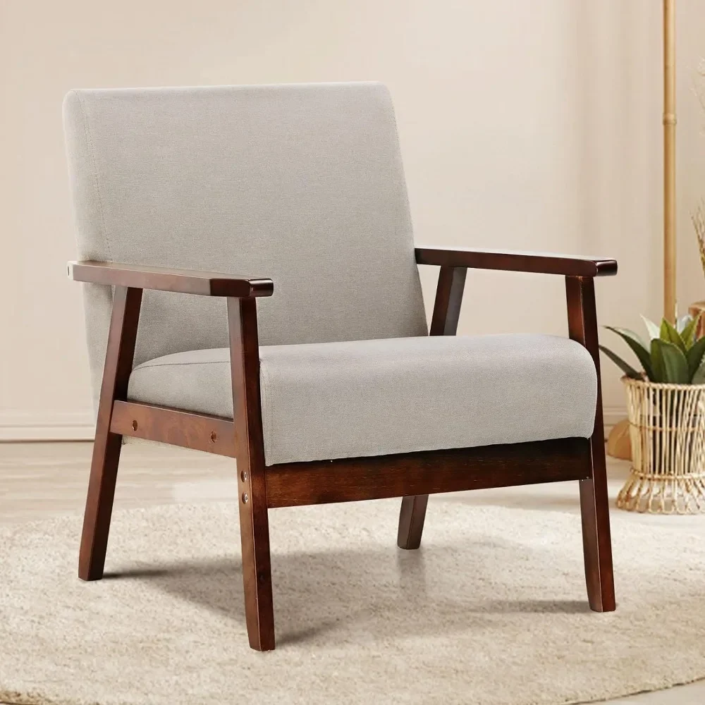 Современный стул с акцентом среднего века подлокотниками и ножками из массива